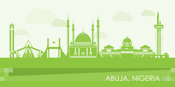 Illustrated skyline of Abuja, Nigeria